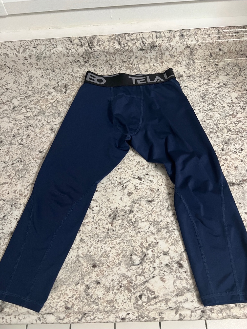 Tela Navy Blue Kids Leggings